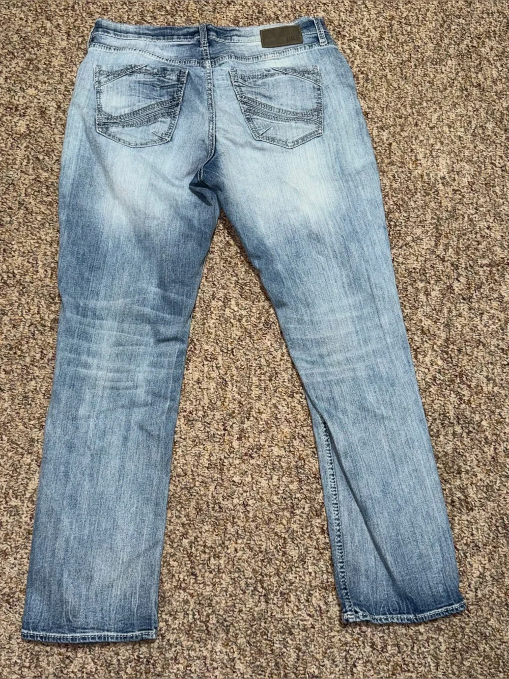 Mens BKE Nolan relaxed fit jeans size 33 jeans